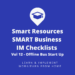 SMART IM Checklists Vol 12 - Offline Business Startup